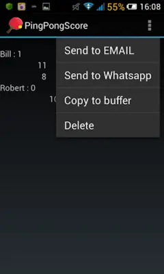 PingPongScore android App screenshot 5